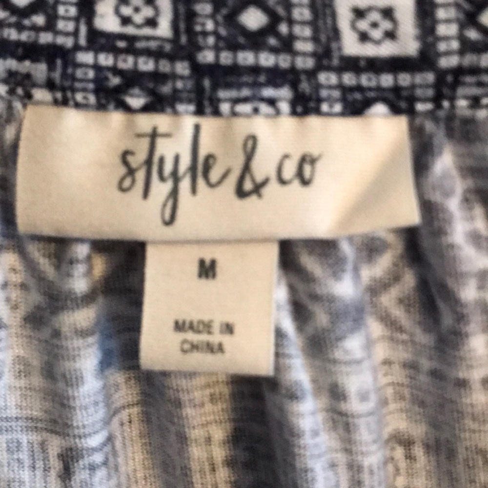 🍀 Style & Co Top (M) - Picture 2 of 6